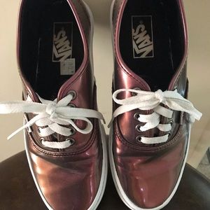 metallic vans